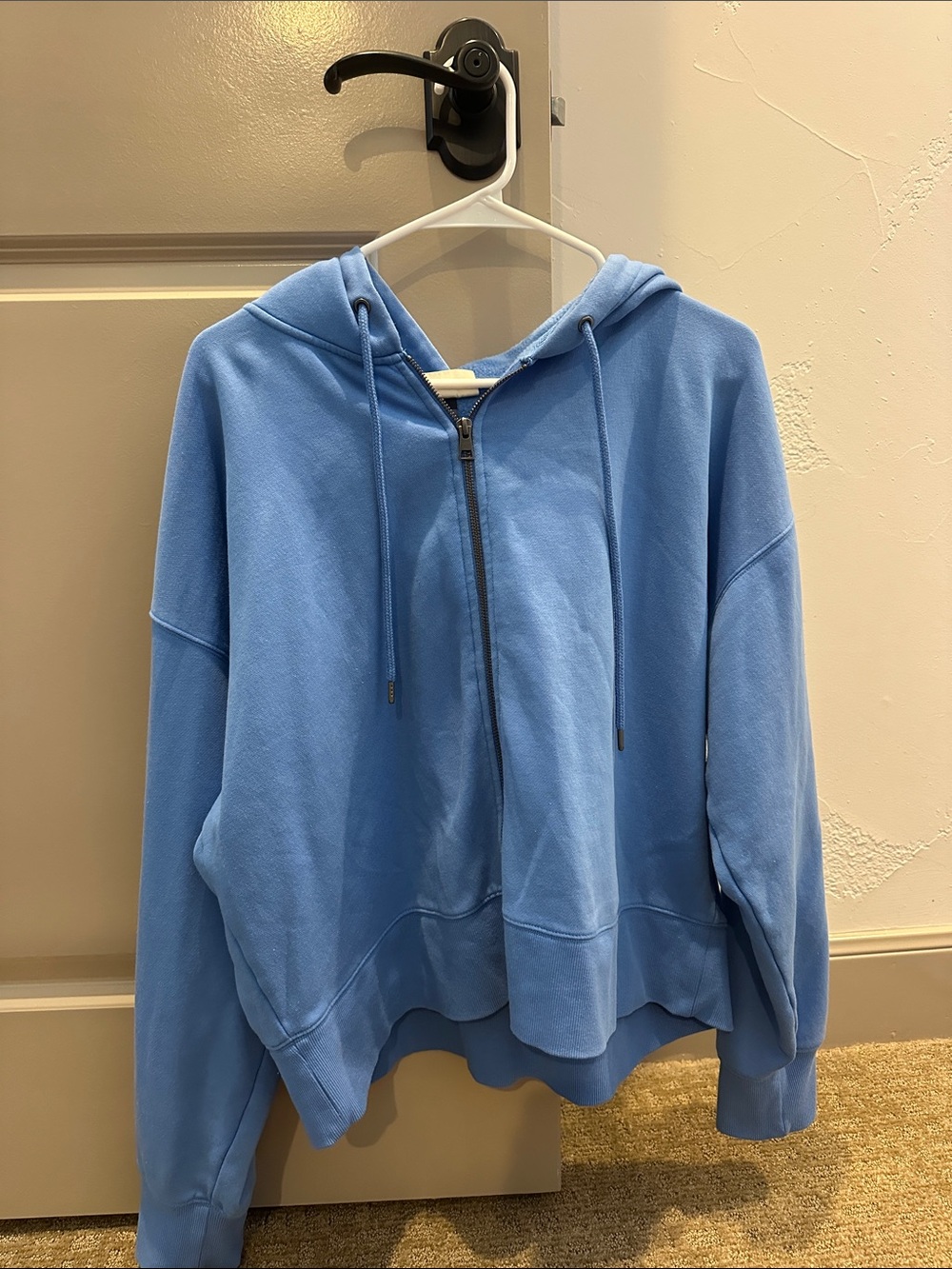 Universal Thread Sky Blue Full-Zip Hoodie